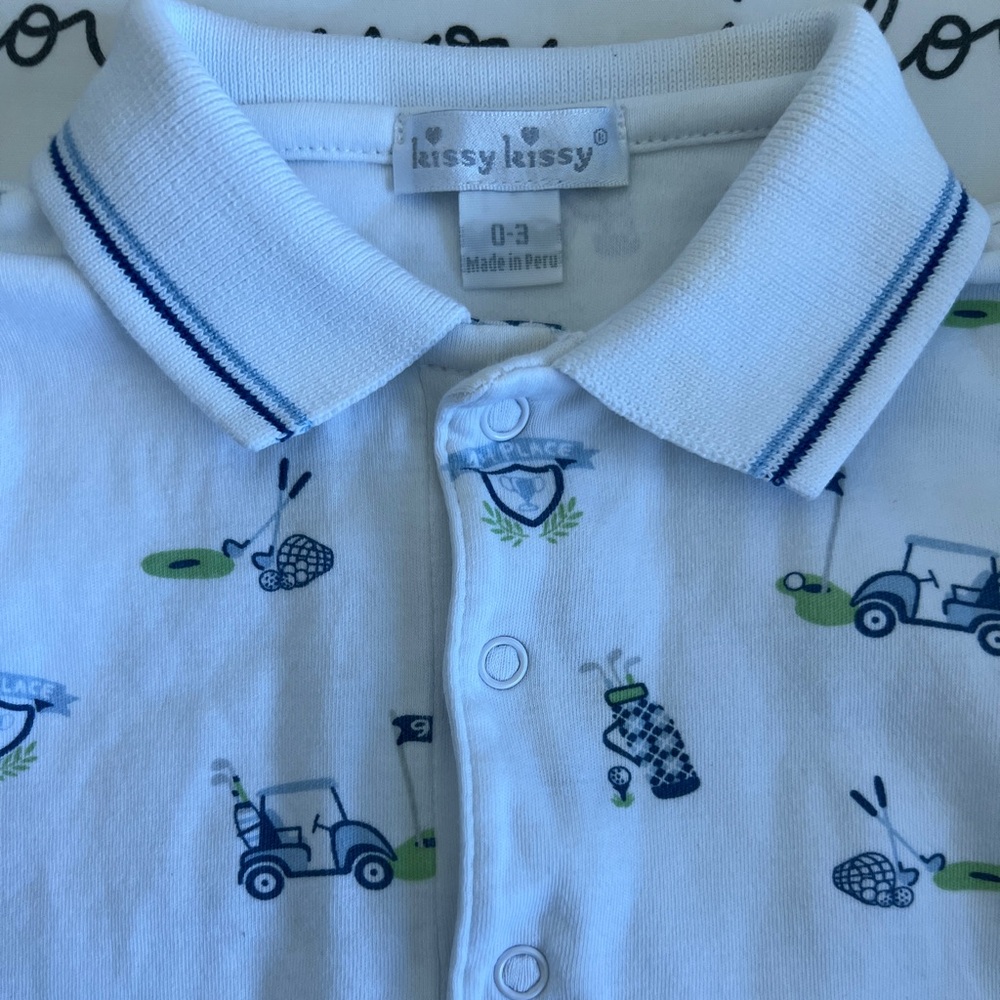 Kissy Kissy Romper EUC
